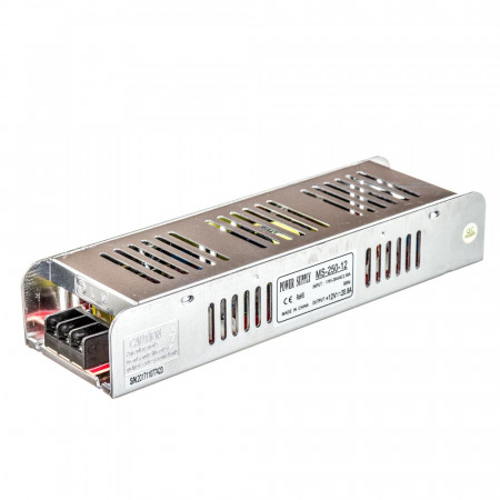 Купить Led блок питания 12V MS/20A 250Bт IP 20