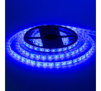 Лента светодиодная синяя 12V smd5050 60LED/m IP20, 1м
