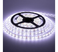 Лента светодиодная белая 12V smd5050 60LED/m IP20, 1м