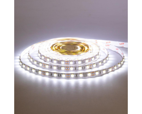 Лента светодиодная белая 12V MOTOKO smd5050 60LED/m IP20, 1м