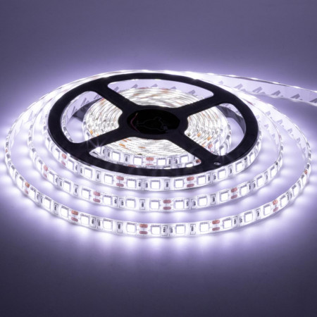 Купить Лента светодиодная белая 12V smd5050 60LED/m IP65, 1м