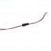 Купить Комплект коннекторов для LED лент папа+мама 12V 2pin черный с зажимом