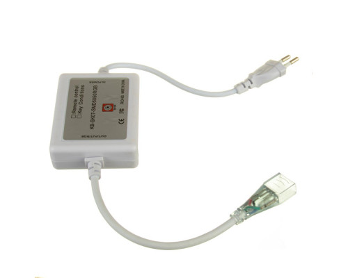 Адаптер питания для ленты светодиодной 220V RGB AVT smd 5050-60 led/м + контроллер + коннектор 4pin