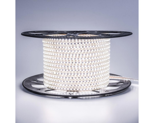 Лента светодиодная белая 220V AVT smd2835 120LED/m 4W/m IP65, 1м
