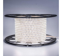 Лента светодиодная белая 220V smd2835 120LED/m 12W/m IP65, 1м