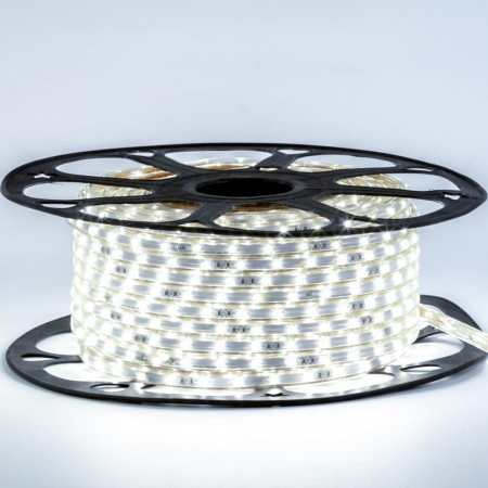 Купить Лента светодиодная нейтральная белая 220V smd3014 120LED/m 5,5W/m IP65, 1м