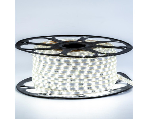 Лента светодиодная нейтральная белая 220V smd3014 120LED/m 5,5W/m IP65, 1м