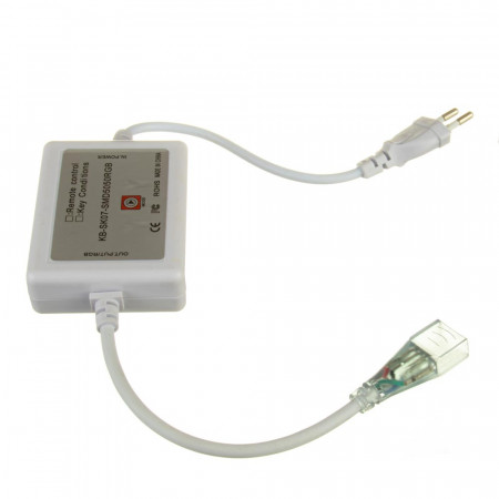 Купить Адаптер питания для ленты светодиодной 220V RGB AVT smd 5050-72 led/м + контроллер + коннектор 4pin