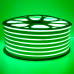 Купить Неоновая светодиодная лента зеленая 220V smd2835 120LED/m 12W/m IP65, 1м