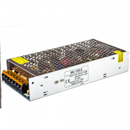Купить Led блок питания 5V MС/30A 150Bт IP 20