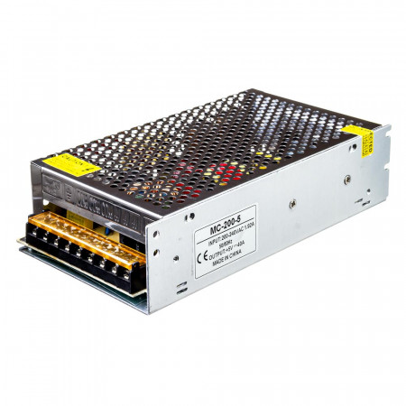 Купить Led блок питания 5V MС/40A 200Bт IP 20
