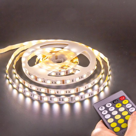 Купить Лента светодиодная dual white 12V AVT smd5025 60LED/m IP20, 1м