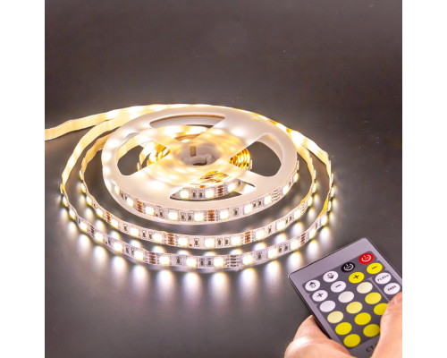 Лента светодиодная dual white 12V AVT smd5025 60LED/m IP20, 1м