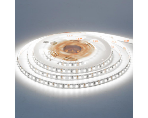 Лента светодиодная белая 12V AVT-New smd3528 120LED/m IP20, 1м