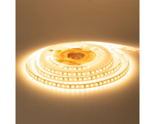 Лента светодиодная белая теплая 12V AVT-New smd2835 120LED/m IP20, 1м