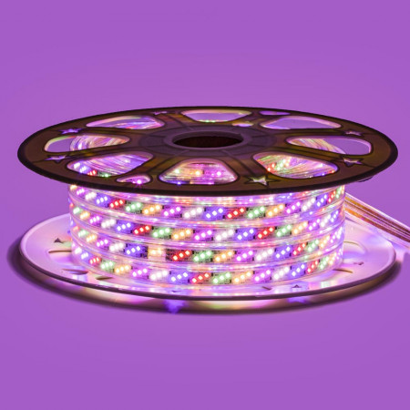 Купить Лента светодиодная Multi-Color 220V smd2835 180LED/m 10W/m IP65, 1м