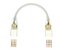 Конектор для светодиодной ленты Multi-Color 220V smd2835-180 2 разъема+провод 4pin