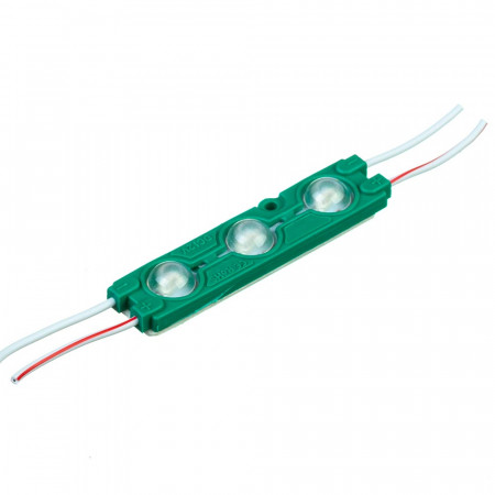 Купить Светодиодный модуль 12В зеленый 3led smd5730 1.5W IP65