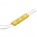 Купить Светодиодный модуль 12В желтый 3led smd5730 1.5W IP65