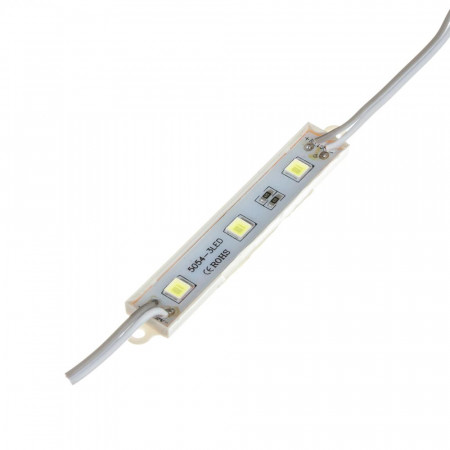 Купить Модуль светодиодный белый холодный 12V smd5054 3LED 0.72W IP65