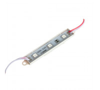 Модуль светодиодный красный 12V smd5050 3LED 0.72W IP65