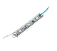 Модуль светодиодный зеленый 12V smd5050 3LED 0.72W IP65