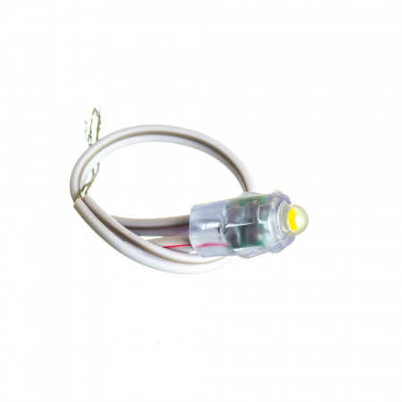 Купить Светодиод белый теплый 12V 1LED 0.08W IP65