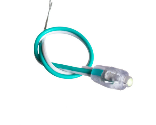 Светодиод зеленый 12V 1LED 0.08W IP65