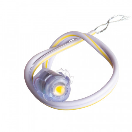 Купить Светодиод желтый 12V 1LED 0.08W IP65