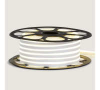 Неоновая лента светодиодная белая 12V силикон 6х12 AVT- smd2835 120LED/м 13Вт/м IP65