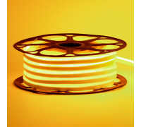 Неоновая лента светодиодная желтая 12V 6х12 AVT-smd2835 120LED/м 11 Вт/м IP65