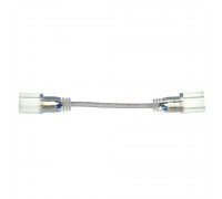 Конектор для светодиодного неона AVT-1 220V smd2835 2 разъема+2 шт. 2pin с проводом