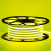 Купить Неоновая светодиодная лента лимонная желтая AVT-1 220V smd2835 120LED/m 7W/m IP65, 1м