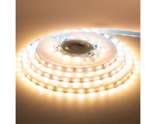Лента светодиодная белая теплая 12V AVT-Prof smd2835 60LED/m IP20, 1м