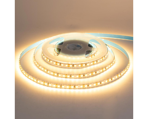 Лента светодиодная белая теплая 12V AVT-Prof smd2835 120LED/m IP20, 1м
