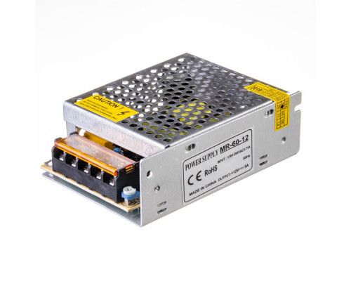 Led блок питания 12V МR/5A 60Bт IP 20