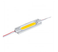 Светодиодный модуль 12В белый теплый 1led СОВ 2W IP65