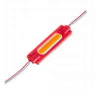 Модуль светодиодный красный СОВ 12V 1LED 2W овал IP65