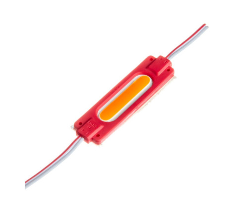 Модуль светодиодный красный СОВ 12V 1LED 2W овал IP65