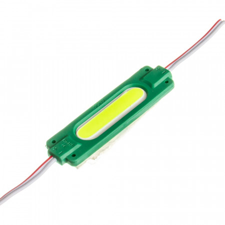 Купить Модуль светодиодный зеленый СОВ 12V 1LED 2W овал IP65