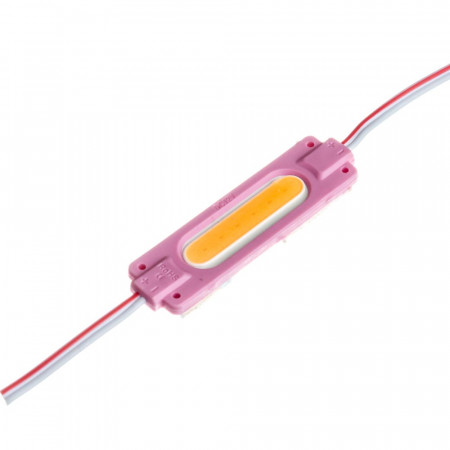 Купить Модуль светодиодный розовый СОВ 12V 1LED 2W овал IP65