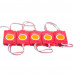 Купить Светодиодный модуль 12В красный 1led СОВ круглый 2,4W IP65