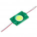 Купить Модуль светодиодный зеленый СОВ 12V 1LED 2.4W круг IP65