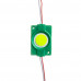 Купить Модуль светодиодный зеленый СОВ 12V 1LED 2.4W круг IP65