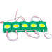 Купить Модуль светодиодный зеленый СОВ 12V 1LED 2.4W круг IP65