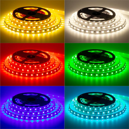 Купить Лента светодиодная rgbw 12V smd5050 60LED/m IP20, 1м