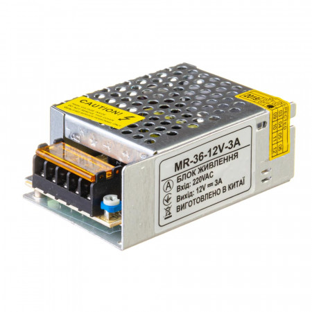 Купить Led блок питания 12V МR/3A 36Bт IP 20