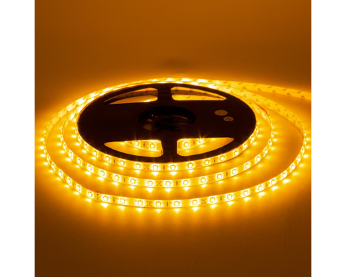 Светодиодная лента 12В желтая 60led/m AVT smd3528 IP20, 1м
