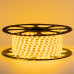 Купить Лента светодиодная желтая 220V smd2835 48LED/m 6W/m IP65, 1м