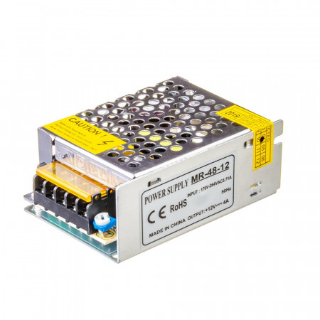 Купить Led блок питания 12V МR-1/4A 48Bт IP 20
